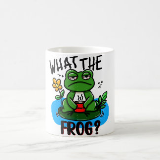 What the frog? coffee mug