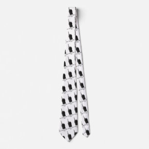 What The Fu*k Over Funny Walkie Talkie Icon Tie