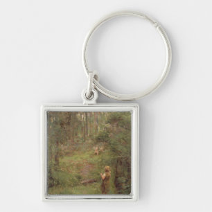 What the Little Girl Saw in the Bush, 1904 Keychain
