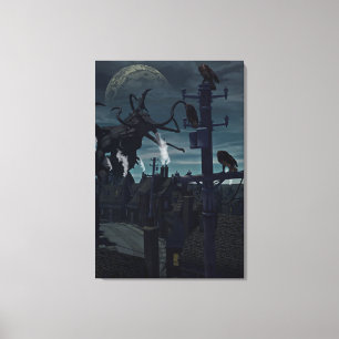 What the Owls Saw Canvas Print