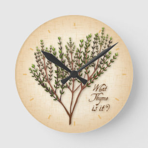 What Thyme is it? Clock