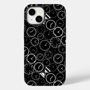 What time is it.b L Black BG Case-Mate iPhone 14 Case