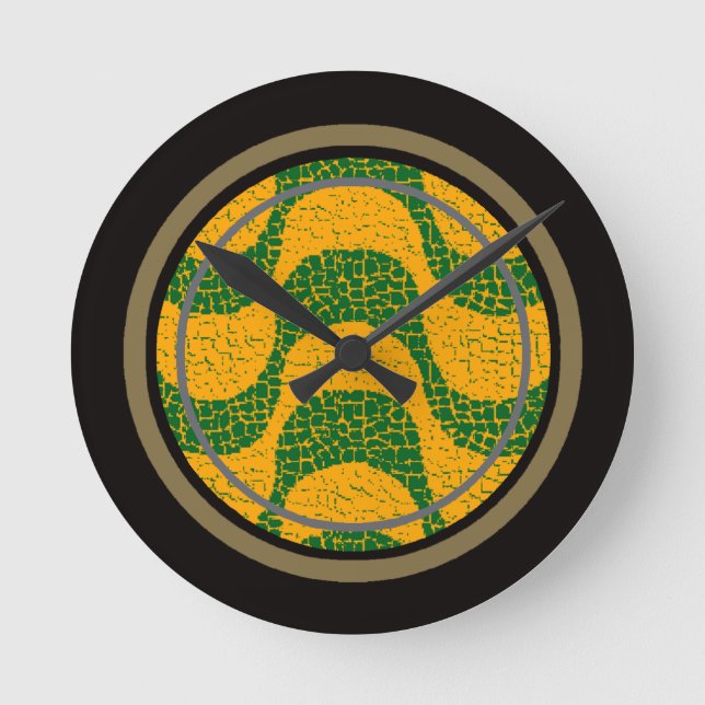 what time is it? round clock (Front)