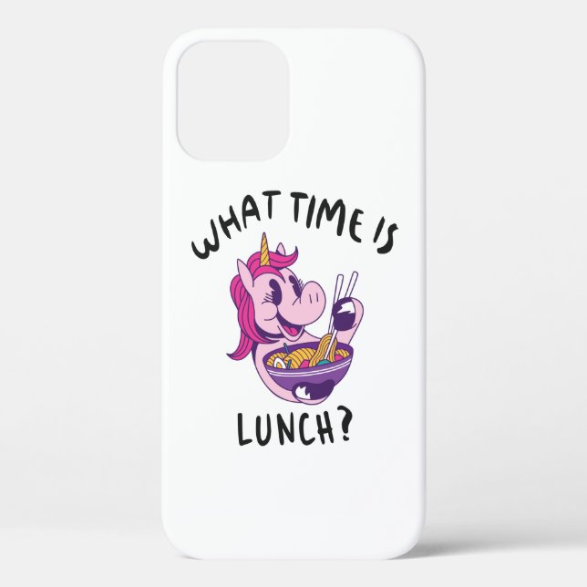 What time is lunch Case-Mate iPhone case (Back)
