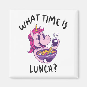 What time is lunch magnet