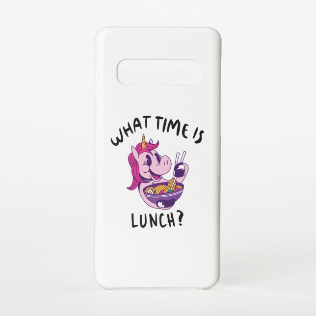 What time is lunch samsung galaxy case (Back)