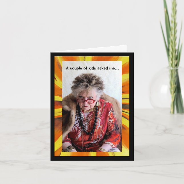 What was it like for me growing up? card (Front)