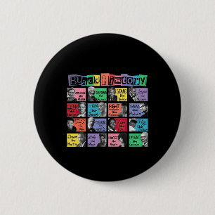 What We Learn From Black History Sticker  2 Inch Round Button
