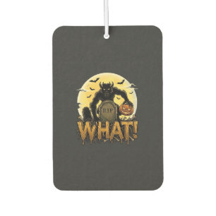 What Werewolf Pumpkin Tombstone Full Moon Air Freshener
