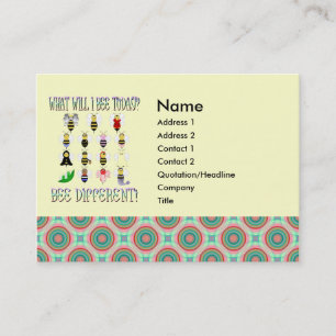 What Will I Bee Today Business Card