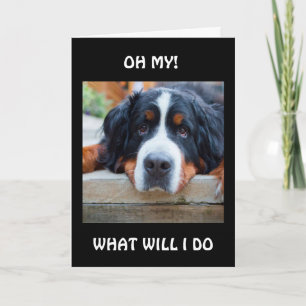 WHAT WILL I DO "WITHOUT YOU?" CARD