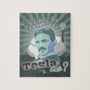 What would Do Tesla? Jigsaw Puzzle