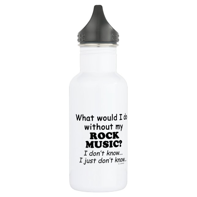 What Would I Do, Rock Music 532 Ml Water Bottle (Left)