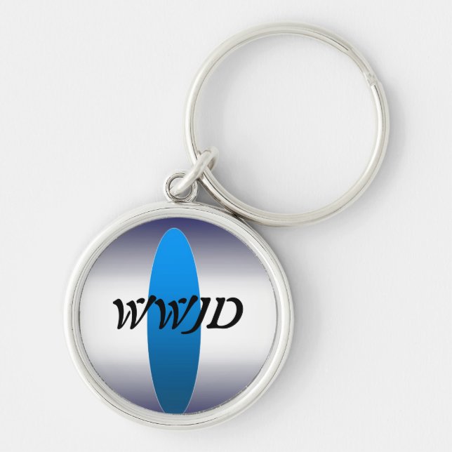 What Would Jesus Do Keychain (Front)