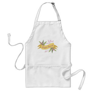 What Would Lizzie Bennet Do? II Standard Apron