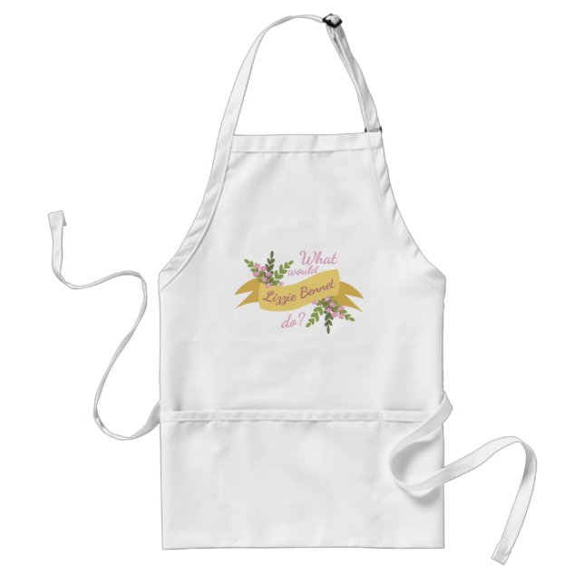 What Would Lizzie Bennet Do? II Standard Apron (Front)
