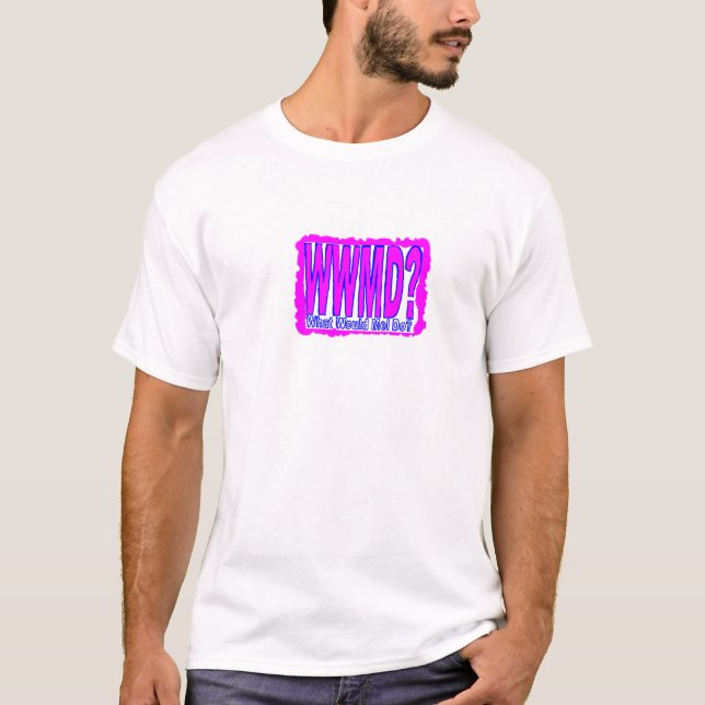 What Would Mel Do? - Stencil T-Shirt (Front)