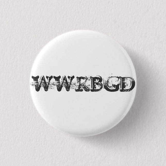 What Would RBG Do? 1 Inch Round Button (Front)