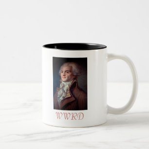 What Would Robespierre Do? Two-Tone Coffee Mug