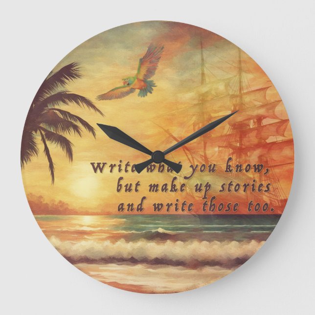 What you know -  large clock (Front)