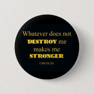 WHATEVER 2 INCH ROUND BUTTON