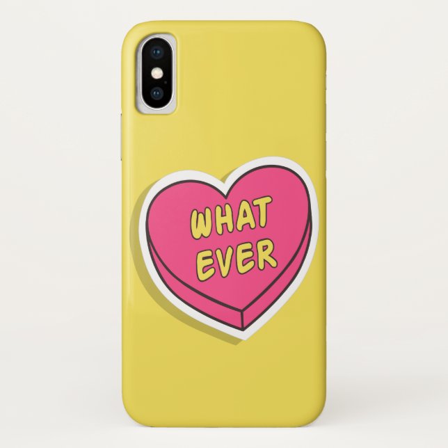 Whatever Case-Mate Barely iPhone X Case (Back)