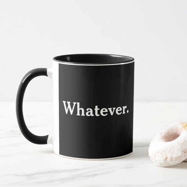 Whatever Combo Mug (With Donut)