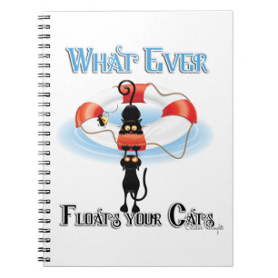WhatEver Floats your Cats 2 Notebook