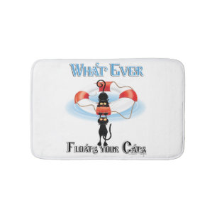 WhatEver Floats your Cats Bath Mat