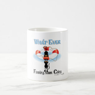 WhatEver Floats your Cats Coffee Mug