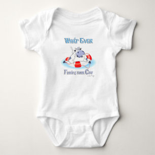Whatever Floats Your Cow 3 Baby Bodysuit