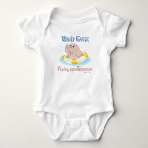 Whatever Floats Your Elephant 4 Baby Bodysuit