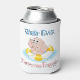 Whatever Floats Your Elephant 4 Can Cooler