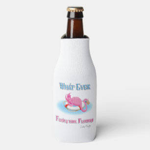 Whatever Floats Your Flamingo 3 Bottle Cooler