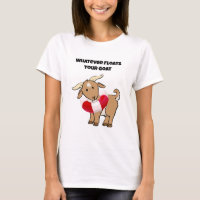Whatever Floats your Goat Life Preserver Cartoon