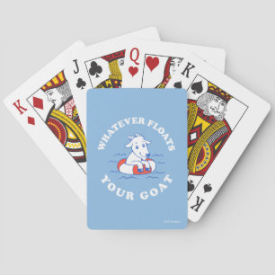 Whatever Floats Your Goat Playing Cards
