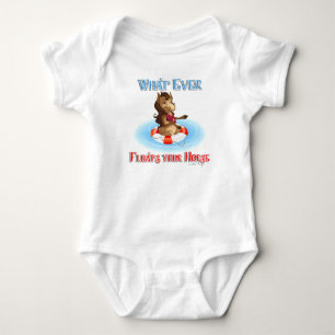 Whatever Floats Your Horse Baby Bodysuit