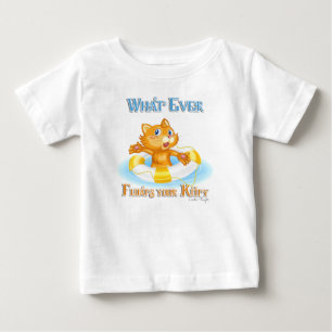 Whatever Floats Your Kitty Baby T-Shirt