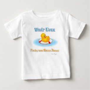 Whatever Floats Your Rubber Duckie Baby T-Shirt
