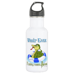 Whatever Floats your Snake 532 Ml Water Bottle
