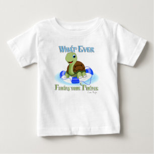 Whatever Floats Your Turtle 2 Baby T-Shirt