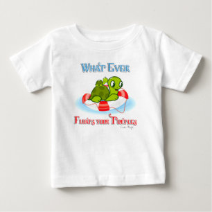Whatever Floats Your Turtles 2 Baby T-Shirt