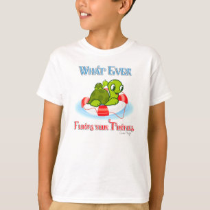 Whatever Floats Your Turtles 2 T-Shirt