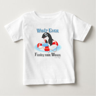 Whatever Floats Your Whale Baby T-Shirt
