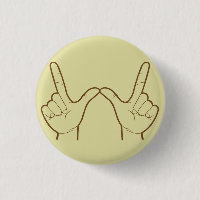 Whatever Hand Sign Retro Flair