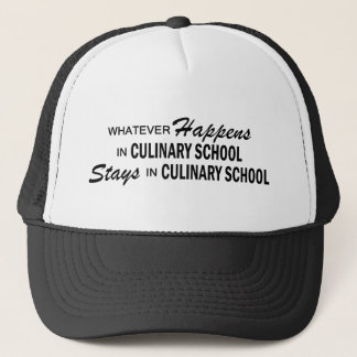 Whatever Happens - Culinary School Trucker Hat