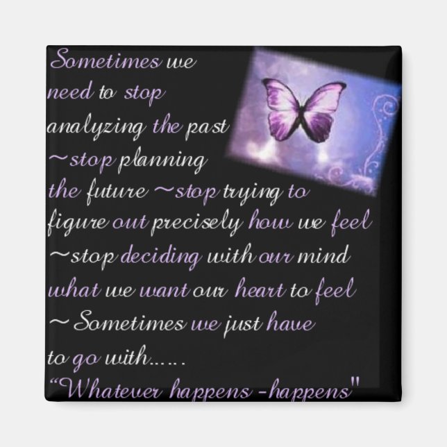 Whatever happens ... magnet (Front)