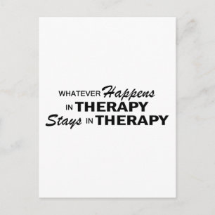 Whatever Happens - Therapy Postcard
