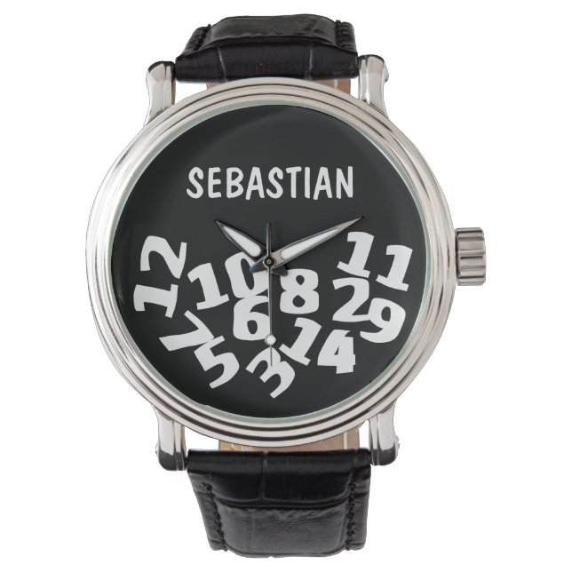 Whatever Im Late Anyway Personalized Watch (Front)