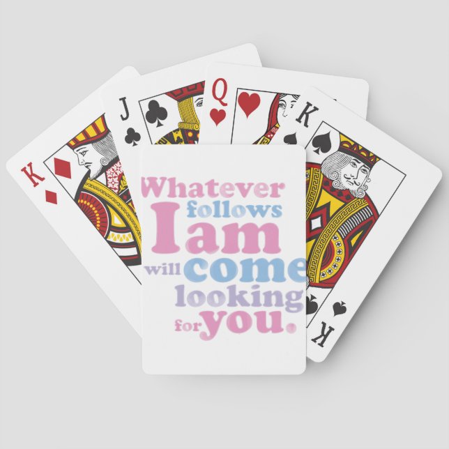 Whatever.ladies.pdf Playing Cards (Back)